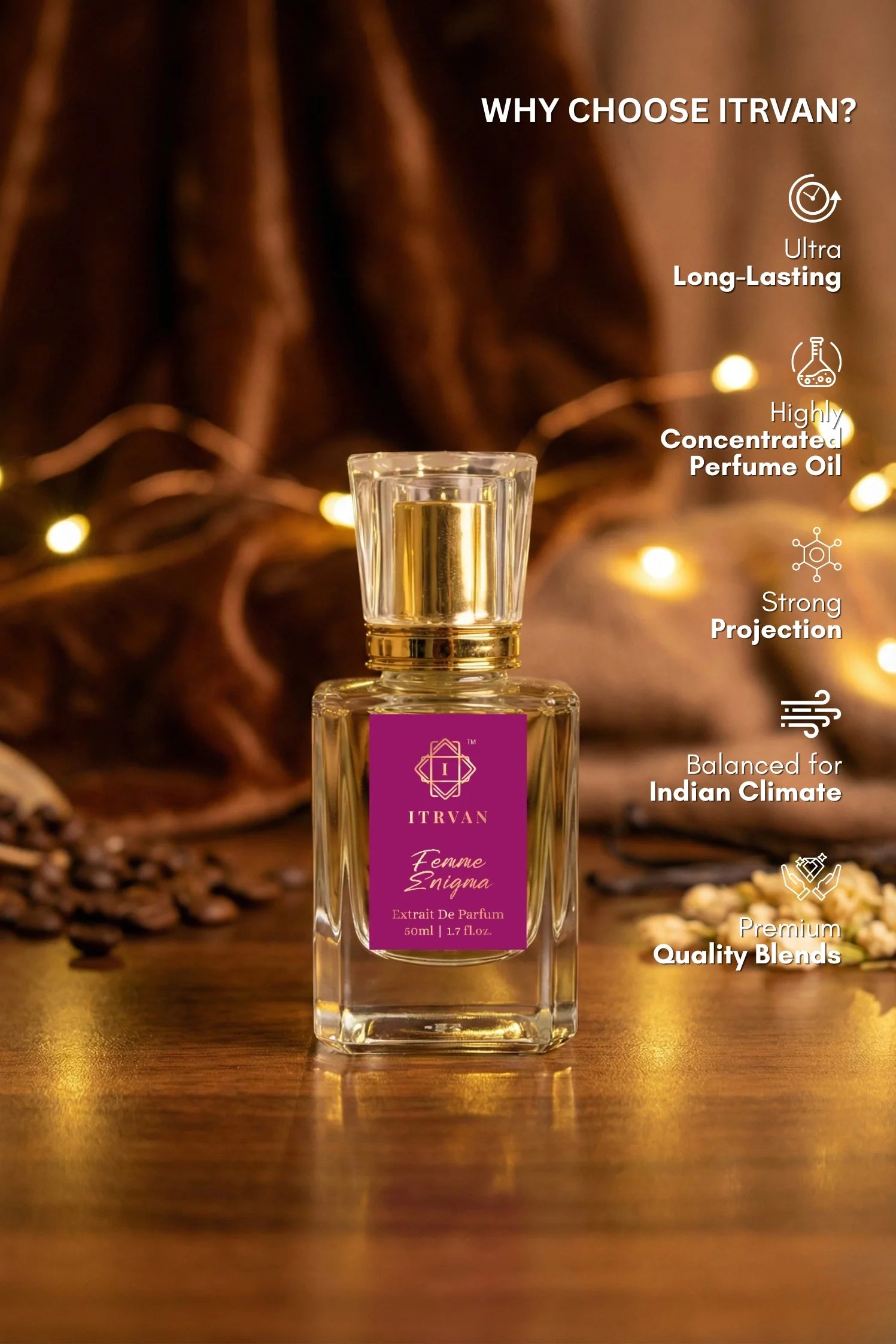 Femme Enigma – Extrait De Parfum Itrvan Perfumes