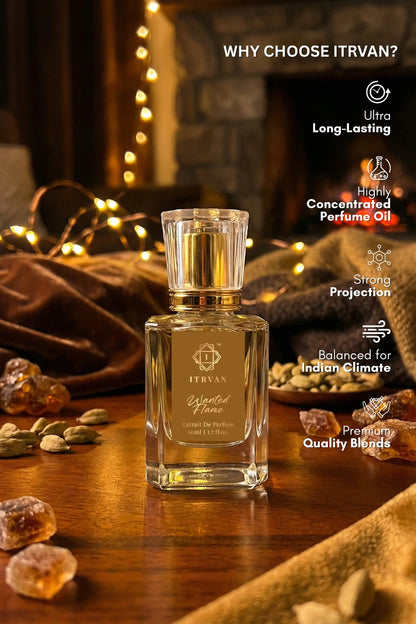Wanted Flame – Extrait De Parfum Itrvan Perfumes