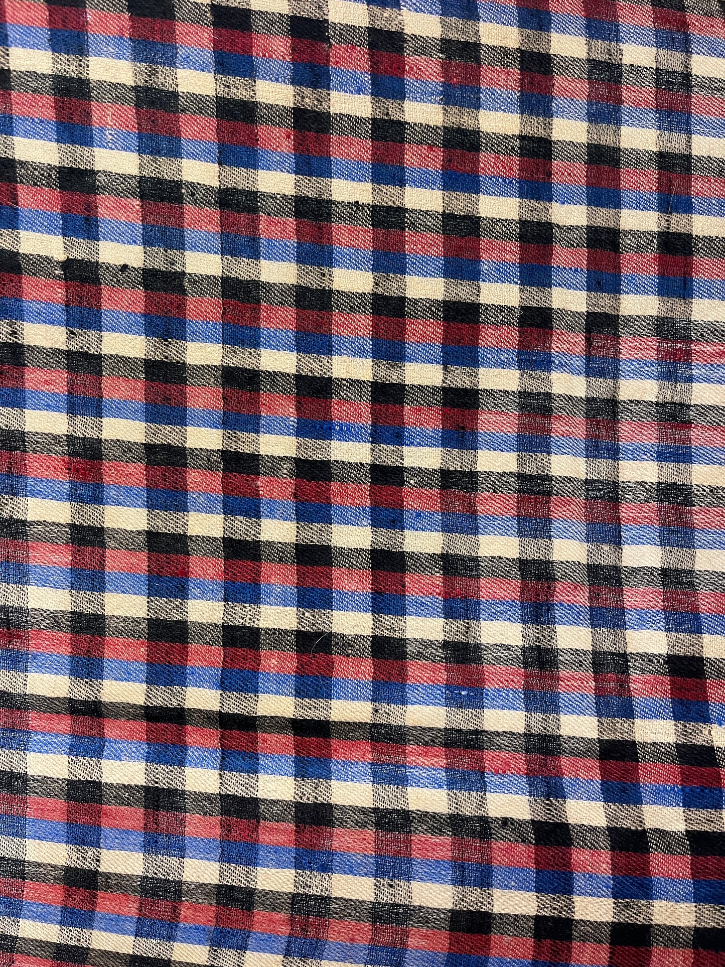 Pashmina Checkered Stole — Classic Weave