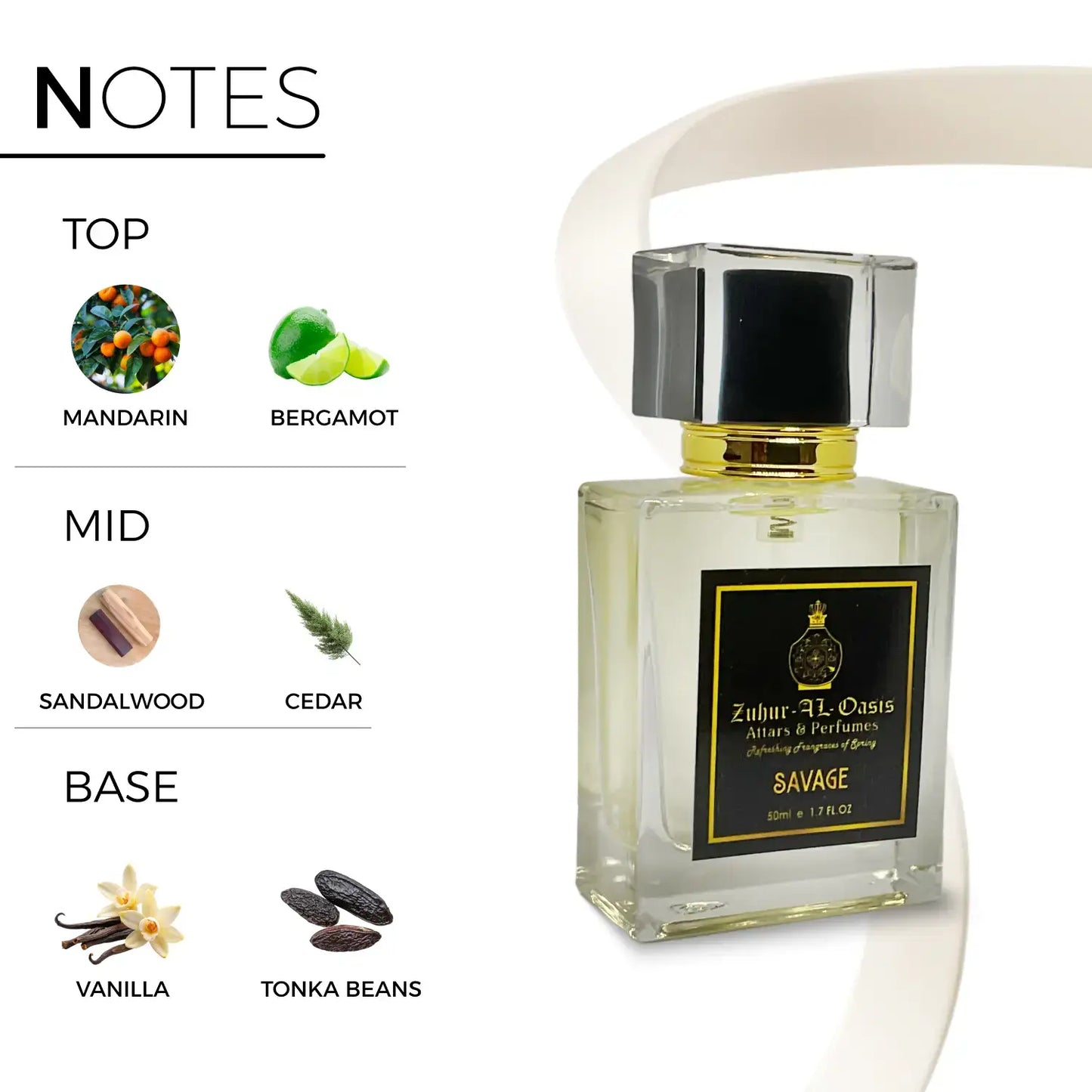 Zuhur AL Oasis Savage Unisex Perfume